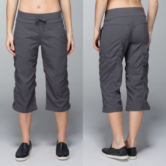 Lululemon Studio Crop dark grey unlined size 4 - Picture 1 of 11